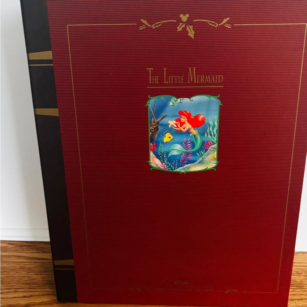 Disney The Little Mermaid Storybook holder for 3” ornaments